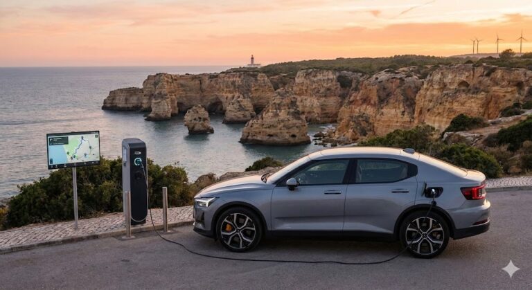 How to Road Trip the Algarve in an EV: Map, Chargers & Hotels