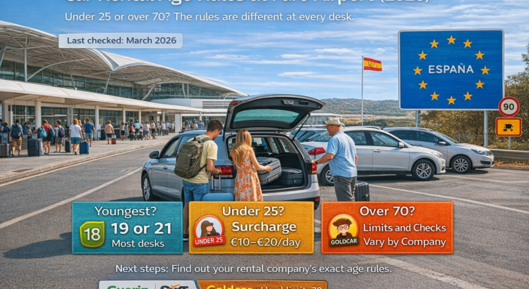 Car Rental Age Rules at Faro Airport (2026)