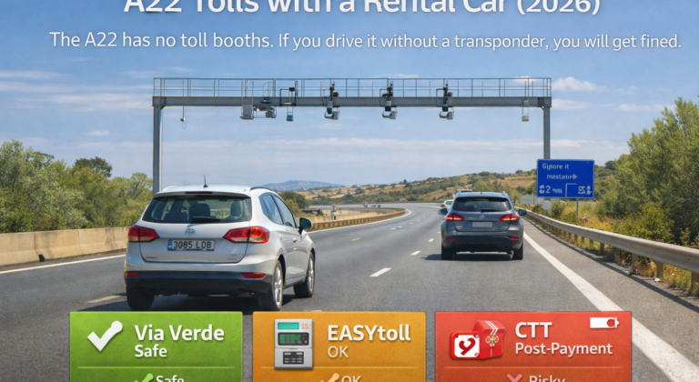 A22 Tolls with a Rental Car (2026)